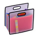 Accordian Expanding File Folder A4 Paper Filing Cabinet 12 Pockets Rainbow Coloured Portable Receipt Organizer with File Guide and Label Cards for Office School