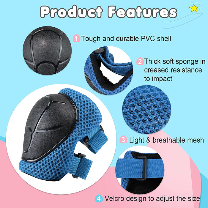 Kids Bike Helmet Ventilation & Adjustable Toddler Helmet for Ages 3-8 Kids Boys Girls Multi-Sport Helmet for Bicycle Skate Scooter, 5 Colors