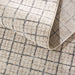 Wanda June Home Squares with Fringe Area Rug, Taupe, 7'8" X 10'2" by Miranda Lambert