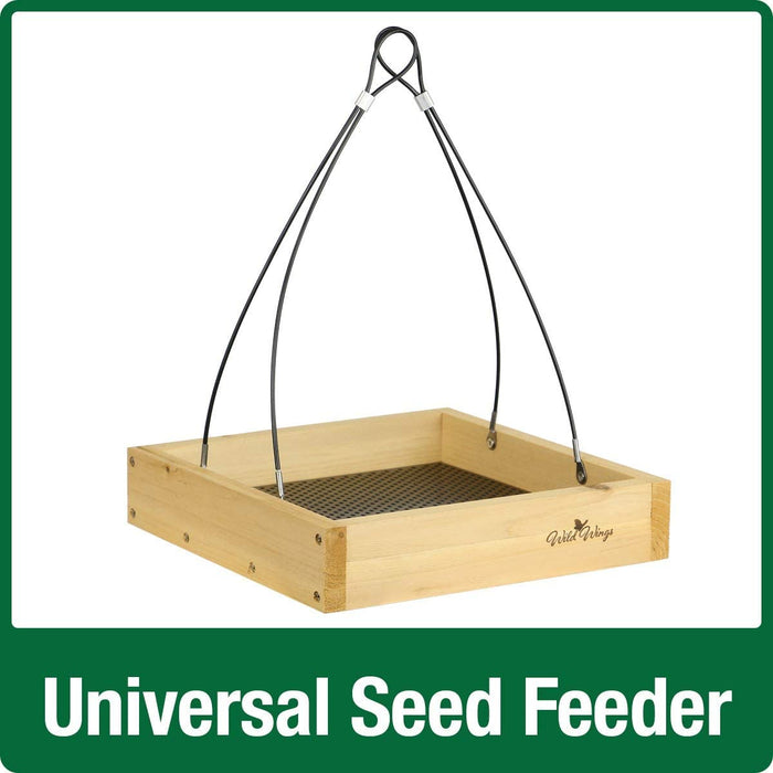 Wild Wings WWCF23 Cedar Tray Bird Feeder