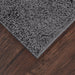 Mainstays Solid Casual Gray Shag Area Rug, 5'X7'