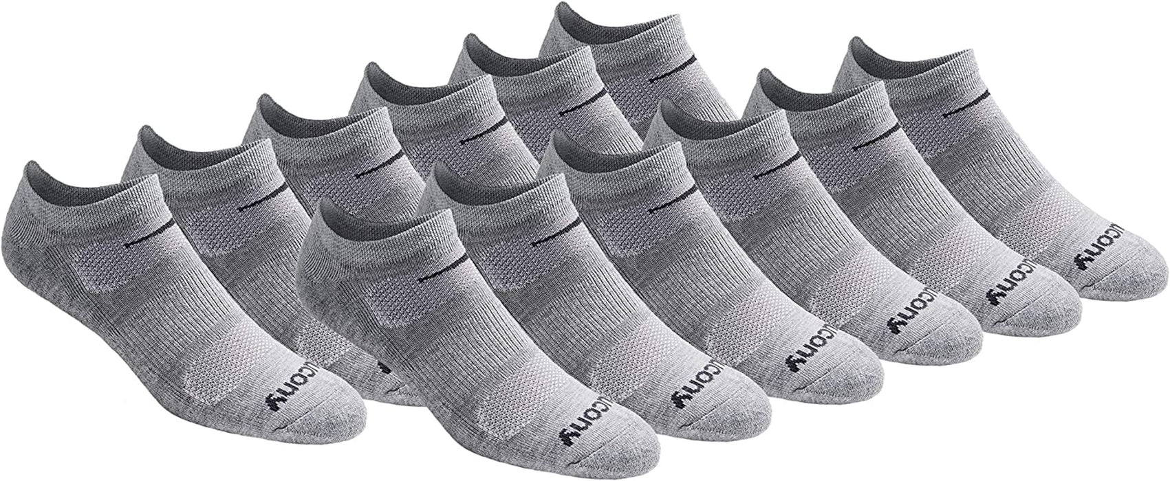 Men'S Multi-Pack Mesh Ventilating Comfort Fit Performance No-Show Socks