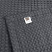 Cotton Waffle Blanket 300 GSM (Charcoal - 90X108 Inches) Soft Lightweight Breathable Bed Blanket King Size Layering Any Bed for All Season