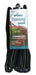 Sporn 6' Nylon, Suede & Nickel Standard Dog Leash, Black, M/L