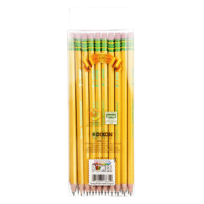 Ticonderoga Classic Yellow No 2 Pencils, Pre Sharpened, 30 Ct