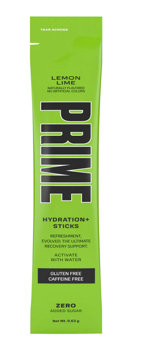Prime Hydration Drink Mix Variety Pack - Ice Pop, Blue Raspberry, Tropical Punch, Lemon Lime (4 on the Go Sticks) Packaged by Sivint