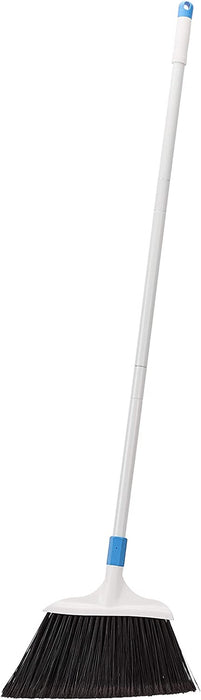 Heavy-Duty Broom, Blue and White