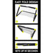 Kids Mini Soccer Goal Set - Youth Goal + Ball Set - 36"