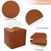 Tissue Box Cover, PU Leather Square Tissue Box Holder for Living Room/Night Stands/Office/Car/Dining Table Home Decor