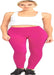Leggings - Women'S Fleece Lined Solid Color High Waist Full Length Winter Leggings