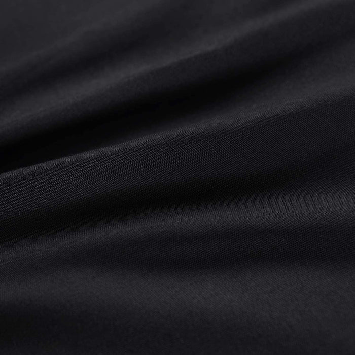 Comforter Duvet Insert - Quilted Comforter with Corner Tabs - Box Stitched down Alternative Comforter (King, Black)