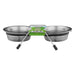 Loving Pets Silent Double Diner Cat and Dog Food Bowl