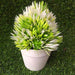 Realistic Potted Artificial Succulent Plants Home Office Desktop Bonsai Decor White