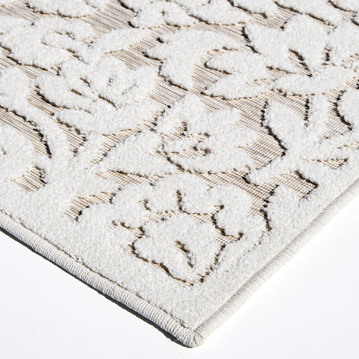 My Texas House Rosalie Rosalie, Transitional Transitional, Floral, Woven Area Rug, 5'2" X 7'6"
