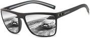 Polarized Sunglasses for Men Lightweight TR90 Frame UV400 Protection Square Sun Glasses