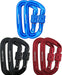 Hammock Carabiner Clip,12Kn 7075 Aluminium Alloy Carabiners,Heavy Duty Clips 2645Lbs/1200Kg,Perfect Gear for Hammocks Camping Hiking Keyring and Utility