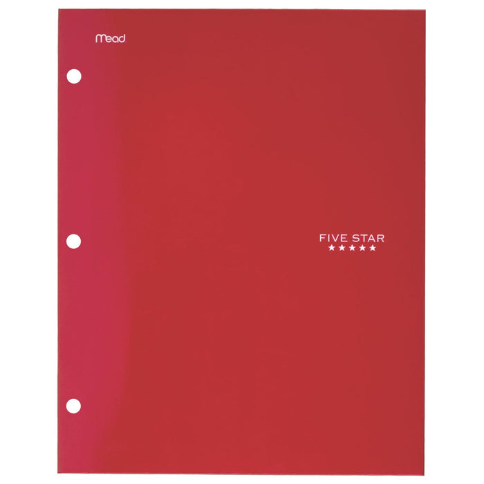Five Star 4-Pocket Paper Folder, Assorted Colors (33585)