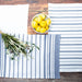 Cotton Waffle Weave Kitchen Towels, Blue, 3 Pack, 28 in X 16 In