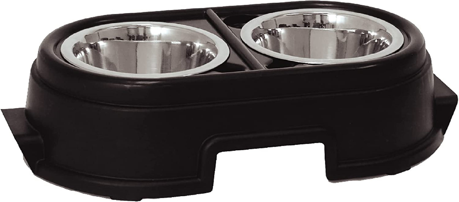 Ourpets Comfort Diner Elevated Dog Food Dish (Raised Dog Bowls Available in 4 Inches, 8 Inches and 12 Inches for Large Dogs, Medium Dogs and Small Dogs), 8-Inch