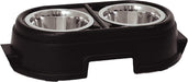 Ourpets Comfort Diner Elevated Dog Food Dish (Raised Dog Bowls Available in 4 Inches, 8 Inches and 12 Inches for Large Dogs, Medium Dogs and Small Dogs), 8-Inch