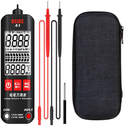 BSIDE Voltage Tester 3-Results Display AC Volt Detector Pen Non-Contact Adjustable Sensitivity Dual Range Electrical Live Finder