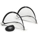 Umbro 3' X 2' Pop up Soccer Goal Net - 2 Goal Set with Carry Bag