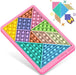 Pop Fidget Toys - Mini Push Bubble Fidget Sensory Toy for Autistic Children and Adults - Party Favors for Kids Ages 8-12, Toddler Toys Can Relieve Stress & Anxiety, Jigsaw Puzzle Games for Kids