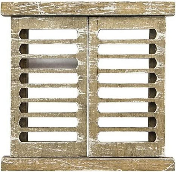 Prima Marketing Memory Hardware - Wood Shutters
