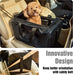 Scratchme Pet Travel Carrier Soft Sided Portable Bag for Cats, Small Dogs, Kittens or Puppies, Collapsible, Durable, Airline Approved, Travel Friendly, Carry Your Pet with You Safely and Comfortably