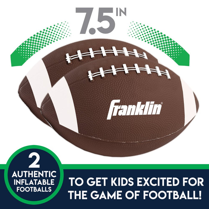 Kids Inflatable Football Target Toss Throwing Game