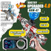 Electric with Gel Ball Blaster AEG AKM-47 Splatter Ball Blaster for Splat Gun Automatic Outdoor Activities-Boys and Girls Fighting Shooting Team Game (Red)