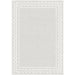 My Texas House Picket Fences, Country/Cottage, Border, Woven Area Rug, 5'2" X 7'6"