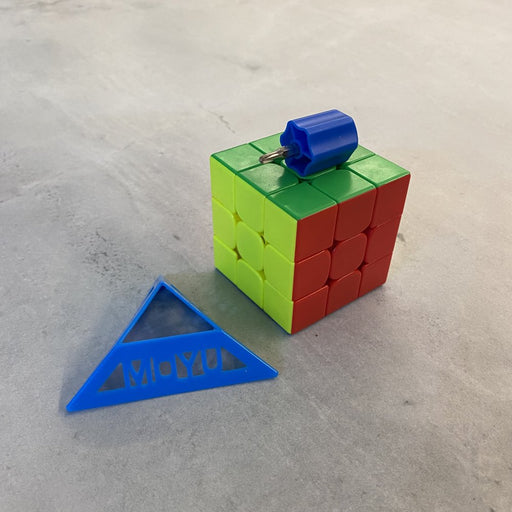 Jeexi Magnetic 3X3 Speed Cube, Cube Learning Series Puzzle Toy for Kids Beginners with Stand and Screwdriver