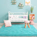 Ultra Soft Fluffy Area Rug for Bedroom Living Room Home Decor, Plush Shaggy Rug for Playroom Dorm Room, Upgraded Furry Rugs for Teen Girls Kids Room Decor, Nursery Rug, 4X6 Feet Teal Blue
