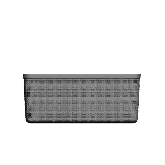 Jute Medium Grey Basket