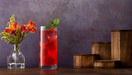 Faye 13Oz Highball Glasses, 6Pc Tall Glass Sets. Lead-Free Crystal Glass Drinking Glasses. Water Glasses, Mojito Glass Cups, Tom Collins Bar Glassware, and Mixed Drink Cocktail Glass Set
