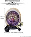 Natural Chakra Agate Display Yoga Meditation Prints Healing Crystal Gemstone Decorative Agate Stone Slice Ornament for Home Office Decor #1
