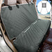 Deluxe Dog Seat Cover for Back Seat More Durable Waterproof Backseat Protector, High Heat Resistant and Nonslip Back Seat Cover for Dogs Kids,Universal Size Fits Cars Trucks Suvs (Beige)