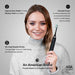 Aquasonic Black Series Ultra Whitening Toothbrush – ADA Accepted Power Toothbrush - 8 Brush Heads & Travel Case – 40,000 VPM Electric Motor & Wireless Charging - 4 Modes W Smart Timer