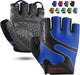 Cycling Gloves Mountain Bike Gloves Half Finger Road Racing Riding Gloves Breathable Shock-Absorbing Biking Gloves for Men and Women