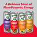 V8 +SPARKLING ENERGY Strawberry Kiwi Energy Drink, Made with Real Vegetable and Fruit Juices, 11.5 FL OZ Can (Pack of 12)