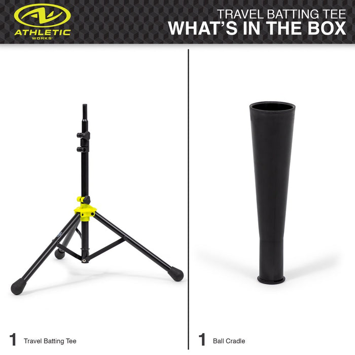 Athletic Works Adjustable Batting Tee, 25-39”