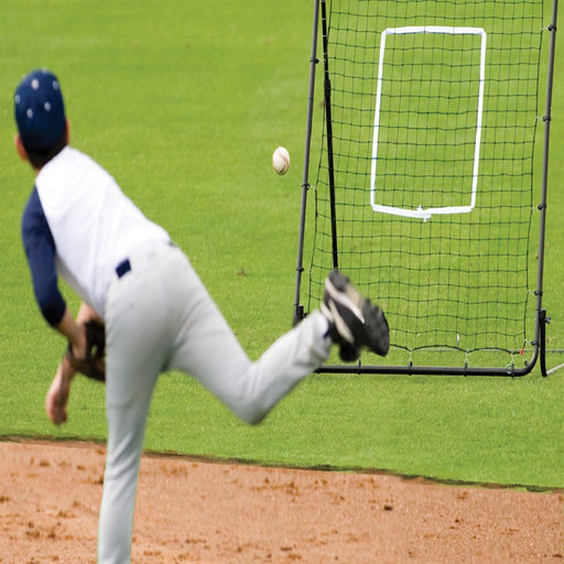Baseball Pitching Target + Rebounder Net - Switch Hitter