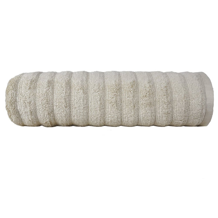Mainstays Performance Textured Bath Sheet, 62" X 30", Papyrus Beige