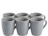 Gibson Home Rockaway round Stoneware Dinnerware Set, Service for 4 (12Pcs), Blue