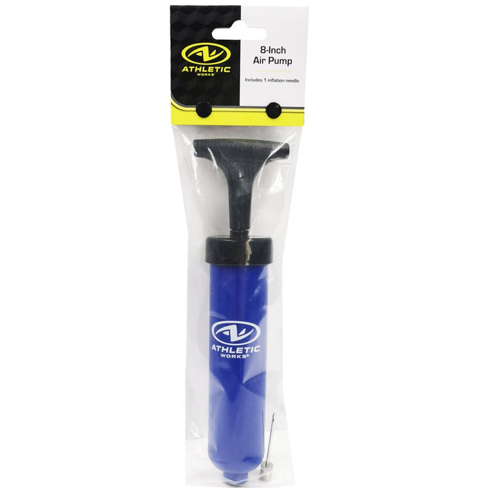 Athletic Works Manual 8" Multi Sports Ball Air Pump with Inflation Needle
