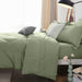 Queen Comforter Set with Sheets 7 Pieces Bed in a Bag Sage Green All Season Bedding Sets with Comforter, Pillow Shams, Flat Sheet, Fitted Sheet and Pillowcases