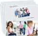 Photo Album Refill Pages 12X12 - (4X6 Landscape, 25 Pack) Holds 300 4X6" Photos, 4X6 Photo Sleeves for 3 Ring Binder, D-Ring Scrapbook Album 12X12, Archival Quality Page Protectors 12X12