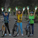 LED Gloves for Kids Cool Toys Boy Toys Flashing Gloves and Shoelaces with 6 Modes Light up Toys for 8-10 Years Old Boys Fun Toys Gifts for Dances, Performances and Birthday Parties