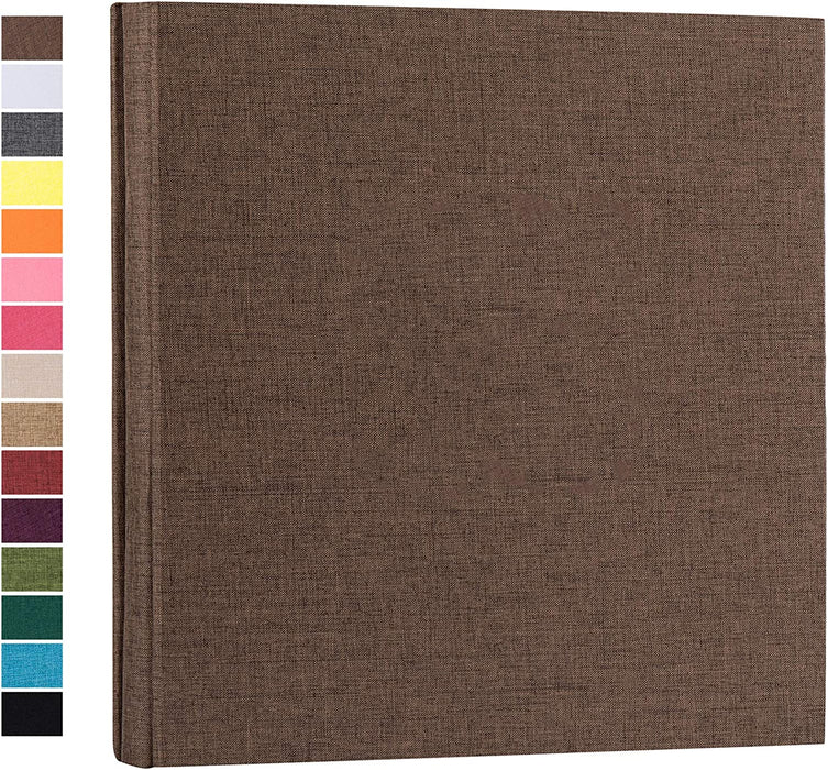 Photo Album for 4X6 600 Photos Linen Cover Extra Large Capacity Photo Book for Family Wedding Anniversary Baby (Beige, 600 Pockets)